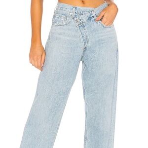 AGOLDE Criss Cross Jeans